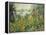 Flowering Meadow, Vetheuil, 1880-Claude Monet-Framed Premier Image Canvas