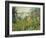 Flowering Meadow, Vetheuil, 1880-Claude Monet-Framed Giclee Print