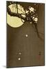 Flowering Plum and Moon-Koson Ohara-Mounted Giclee Print