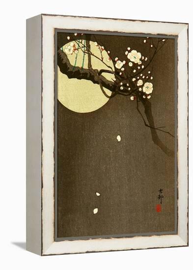 Flowering Plum and Moon-Koson Ohara-Framed Premier Image Canvas