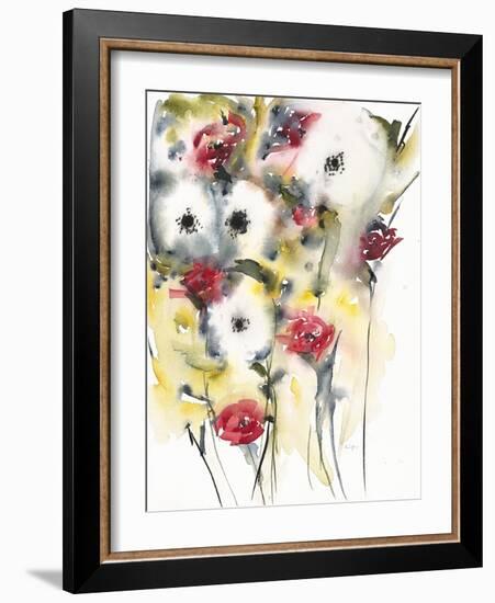 Flowering Posies-Karin Johannesson-Framed Art Print