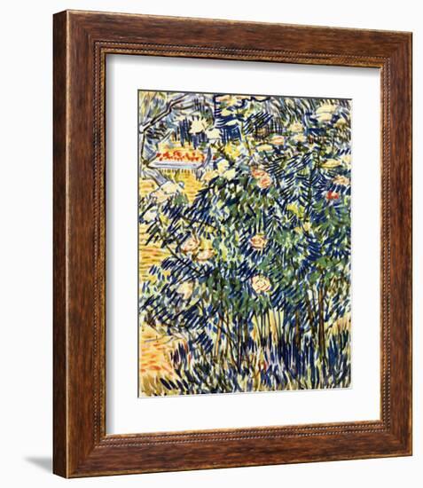 Flowering Shrub-Vincent van Gogh-Framed Giclee Print