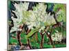 Flowering Trees IV; Bluhende Baume IV, 1909-Ernst Ludwig Kirchner-Mounted Giclee Print