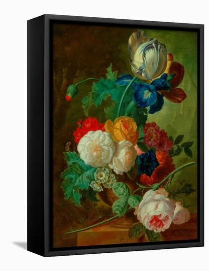 Flowerpiece-Jan van Os-Framed Premier Image Canvas