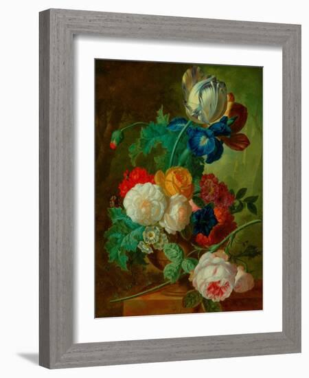 Flowerpiece-Jan van Os-Framed Giclee Print