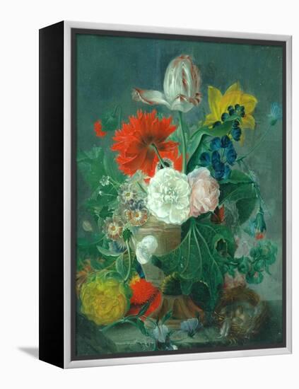 Flowerpiece-Jan van Os-Framed Premier Image Canvas