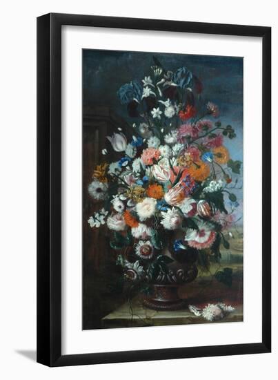 Flowers, 1682-Jan van Huysum-Framed Giclee Print