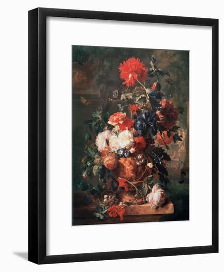 Flowers, 1722-Jan van Huysum-Framed Giclee Print