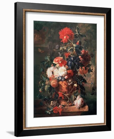 Flowers, 1722-Jan van Huysum-Framed Giclee Print