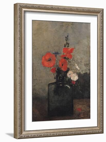 Flowers, 1857-Antoine Vollon-Framed Giclee Print