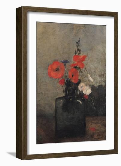 Flowers, 1857-Antoine Vollon-Framed Giclee Print