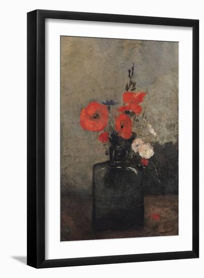 Flowers, 1857-Antoine Vollon-Framed Giclee Print