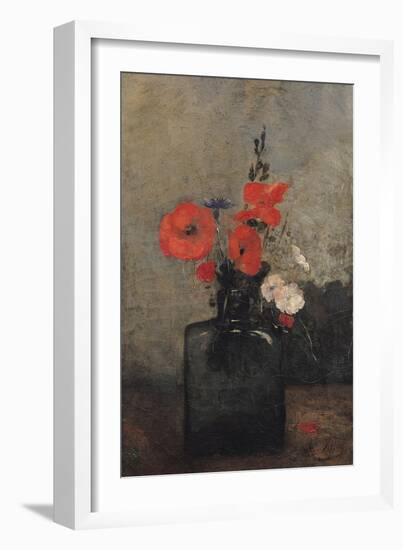 Flowers, 1857-Antoine Vollon-Framed Giclee Print