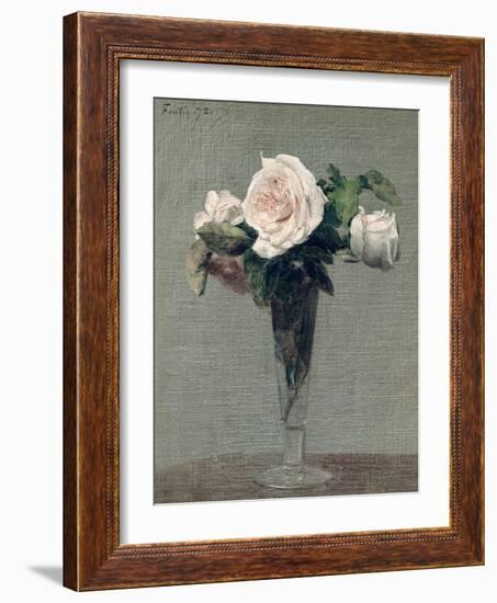 Flowers, 1872-Henri Fantin-Latour-Framed Giclee Print