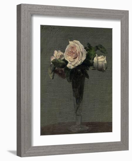 Flowers, 1872-Henri Fantin Latour-Framed Art Print