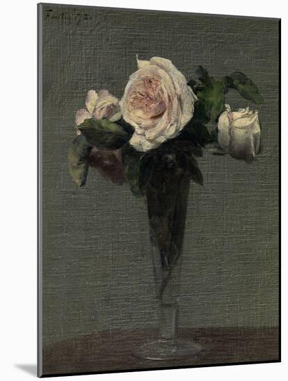 Flowers, 1872-Henri Fantin Latour-Mounted Art Print
