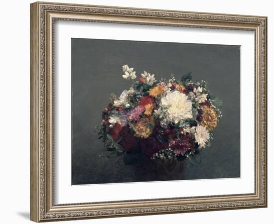 Flowers, 1872-Henri Fantin-Latour-Framed Giclee Print