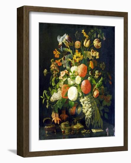 Flowers, 18th Century-Rachel Ruysch-Framed Giclee Print