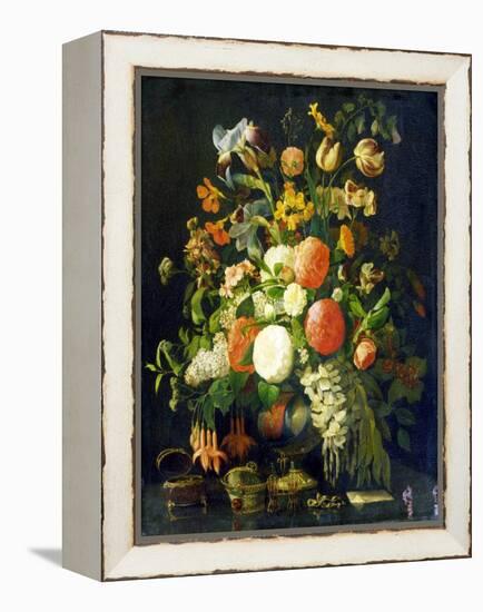 Flowers, 18th Century-Rachel Ruysch-Framed Premier Image Canvas