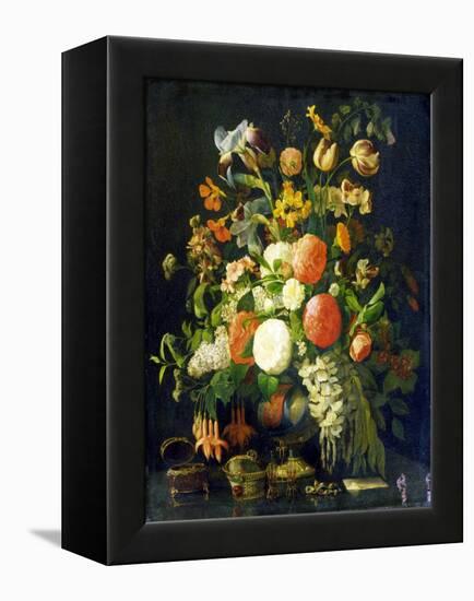 Flowers, 18th Century-Rachel Ruysch-Framed Premier Image Canvas