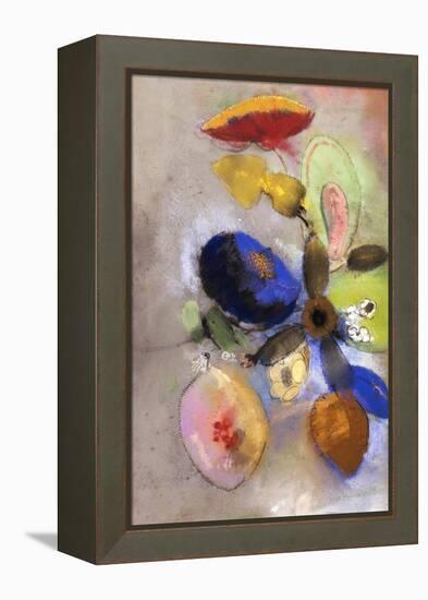 Flowers, 1907-1910-Odilon Redon-Framed Premier Image Canvas