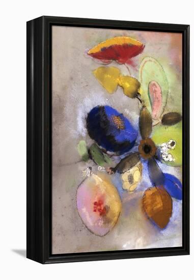 Flowers, 1907-1910-Odilon Redon-Framed Premier Image Canvas