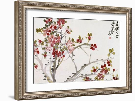 Flowers, 1910-Wu Changshuo-Framed Giclee Print