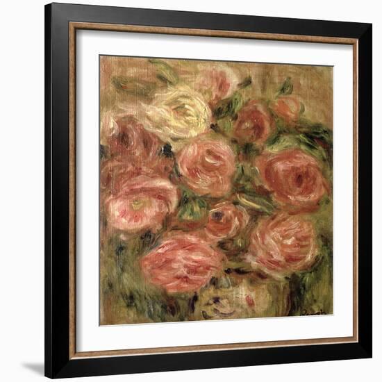 Flowers, 1913-19-Pierre-Auguste Renoir-Framed Giclee Print