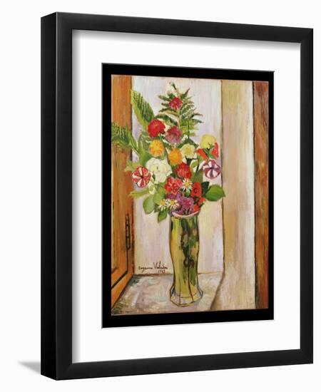 Flowers, 1929-Suzanne Valadon-Framed Giclee Print