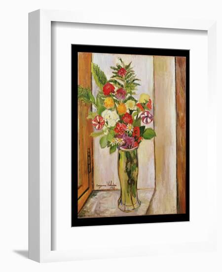 Flowers, 1929-Suzanne Valadon-Framed Giclee Print