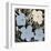 Flowers, 1965 (3 blue, 1 ivory)-Andy Warhol-Framed Art Print