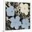 Flowers, 1965 (3 blue, 1 ivory)-Andy Warhol-Framed Art Print