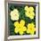 Flowers, 1970 (4 Yellow)-Andy Warhol-Framed Art Print