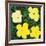 Flowers, 1970 (4 Yellow)-Andy Warhol-Framed Art Print