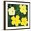 Flowers, 1970 (4 yellow)-Andy Warhol-Framed Art Print