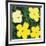 Flowers, 1970 (4 yellow)-Andy Warhol-Framed Art Print