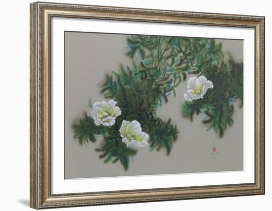 Flowers 19-David Lee-Framed Limited Edition