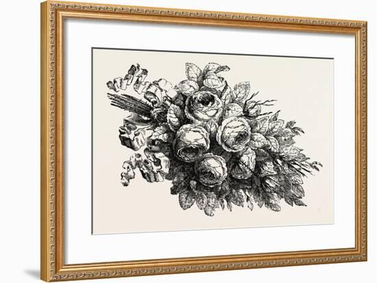 Flowers, 19th Century-null-Framed Giclee Print