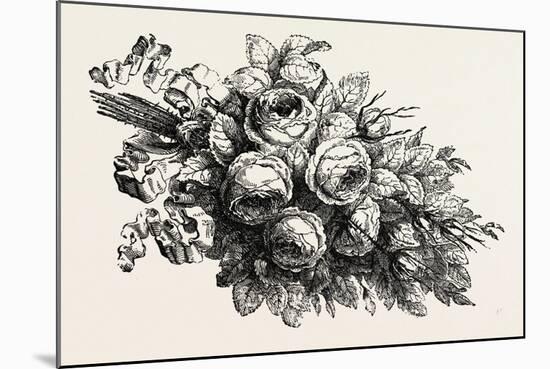 Flowers, 19th Century-null-Mounted Giclee Print