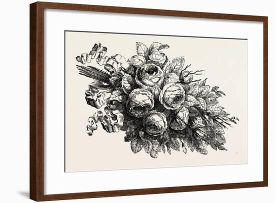 Flowers, 19th Century-null-Framed Giclee Print