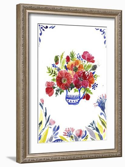 Flowers 1-Irina Trzaskos Studio-Framed Giclee Print