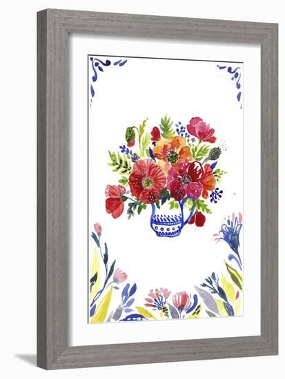 Flowers 1-Irina Trzaskos Studio-Framed Giclee Print