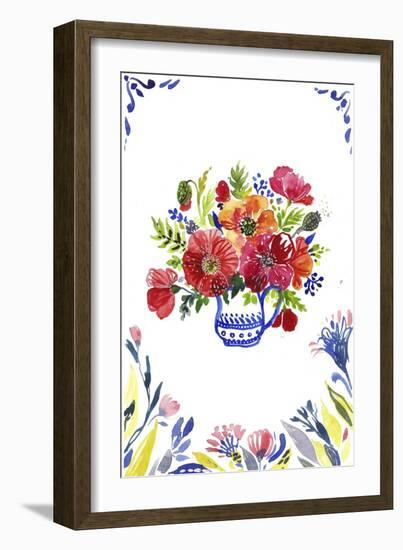 Flowers 1-Irina Trzaskos Studio-Framed Giclee Print