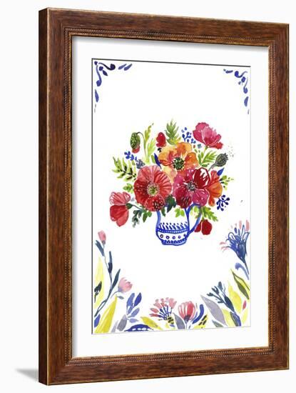 Flowers 1-Irina Trzaskos Studio-Framed Giclee Print