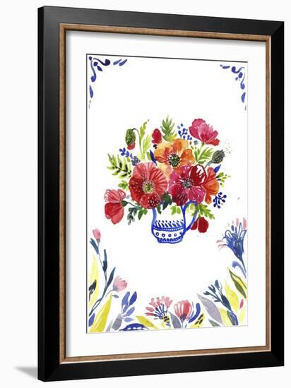 Flowers 1-Irina Trzaskos Studio-Framed Giclee Print