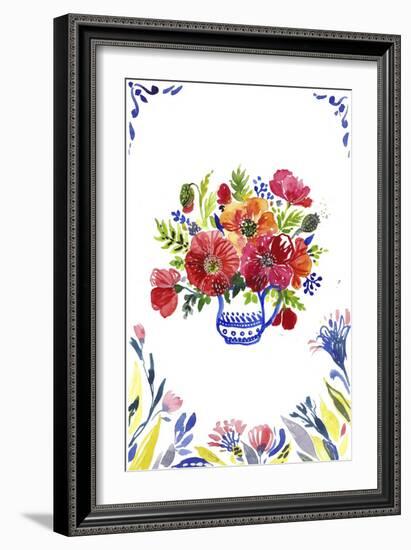 Flowers 1-Irina Trzaskos Studio-Framed Giclee Print