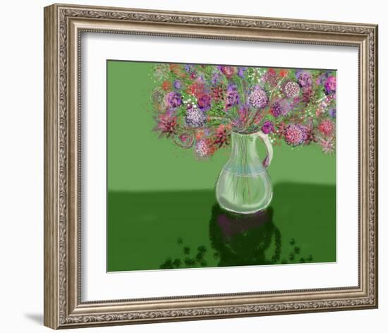 flowers 3-Claire Westwood-Framed Art Print
