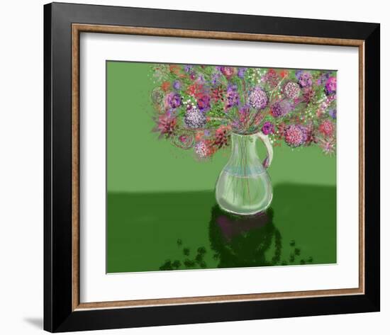 flowers 3-Claire Westwood-Framed Art Print