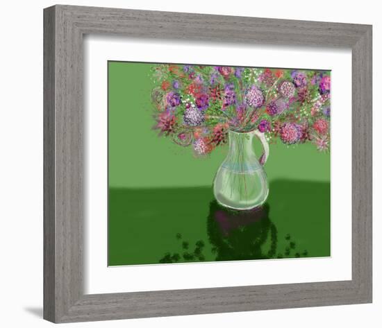 flowers 3-Claire Westwood-Framed Art Print