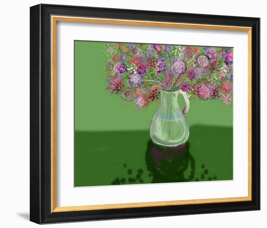 flowers 3-Claire Westwood-Framed Art Print